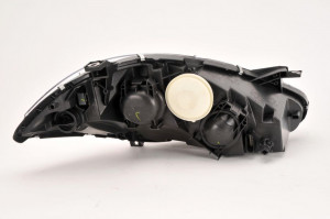 Far Stanga (H7, electric, fara motoras, culoare insertie: cromat, culoare semnalizator: transparent) potrivit MERCEDES A (W169) - Img 3