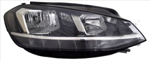 Far stanga (H7/H9/LED, cu motor) potrivit VW GOLF 7 2017-2020