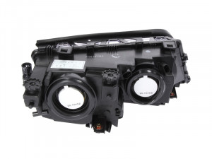 Far stanga (H7, reglaj electric, cu motoras, fundal titan) BMW Seria 3 1998-2006 - Img 2
