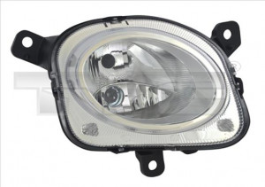Far Stanga (H7/W21, fara motoras, culoare insertie: cromat) potrivit FIAT 500L - Img 3