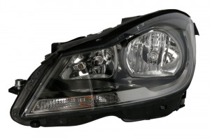 Far Stanga (halogen, H7/H7/W5W, electric, cu motor, bec) potrivit MERCEDES C (C204), C T-MODEL (S204), C (W204) - Img 1