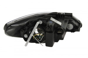 Far stanga potrivit HYUNDAI I10 - (H4, electric, cu motoras, fundal cromat) - Img 2
