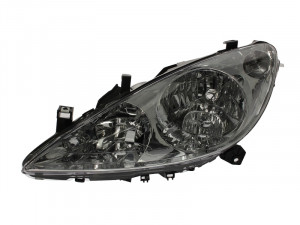 Far stanga potrivit PEUGEOT 307 2000-2007 - (H1/H7, reglaj electric)