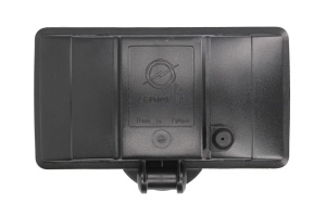 Far universal stanga/dreapta (faza lunga, H3/T4W, 12/24V, latime 241mm, inaltime 135mm, alb, plastic, negru/crom, lumini pozitie, lungime cablu: 150mm) - Img 2