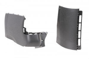 Flaps bara protectie Spate Dreapta model lung, grunduit, potrivit CITROEN BERLINGO, BERLINGO MULTISPACE, BERLINGO/MINIVAN; PEUGEOT PARTNER, PARTNER TEPEE, PARTNER/MINIVAN pana in 2015