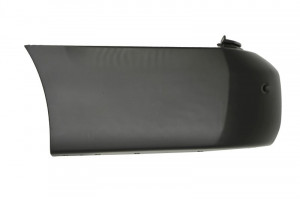 Flaps bara protectie Spate Stanga model lung, cu locas senzorii parcare, negru potrivit CITROEN JUMPY II, JUMPY III; PEUGEOT EXPERT, EXPERT TEPEE; TOYOTA PROACE dupa 2016
