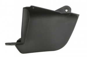 Grila bara cu locas far ceata, negru-matt potrivit NISSAN MURANO II Z51 2008-2011