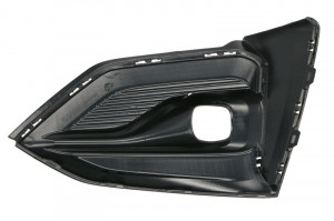 Grila bara cu locas lampa ceata, plastic, ST potrivit FORD FOCUS IV 2018-2021 - Img 2
