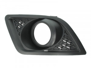 Grila bara Dreapta cu locas proiector, negru potrivit FORD FIESTA V 2001-2010