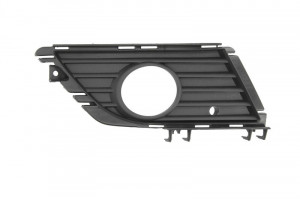 Grila bara Dreapta cu locas proiector, plastic, negru, TUV potrivit OPEL COMBO TOUR, COMBO/MINIVAN, CORSA C, CORSA C/HATCHBACK dupa 2000 2003-2006
