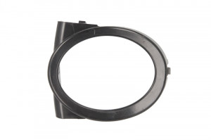 Grila bara Dreapta pachet M, cu locas proiector, plastic, negru potrivit BMW 3 E46 1997-2007 Coupe 2000-2006