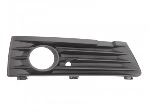 Grila bara fata dreapta potrivit OPEL ZAFIRA 2005-2008 - cu locas proiectoare, negru, TÜV