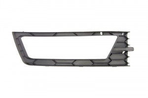 Grila bara fata dreapta potrivit SKODA RAPID 2012-2017 - cu locas proiectoare, plastic - Img 2