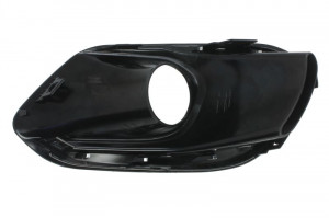Grila bara fata stanga cu locas lampa ceata, negru/crom potrivit FIAT TIPO 356 2015-2020 - Img 2