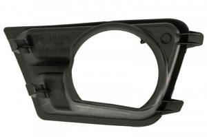Grila bara fata Stanga cu locas proiector, plastic, negru potrivit FORD USA MUSTANG 12.04- 02.09-12.12 - Img 2