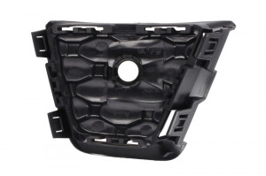 Grila bara fata Stanga cu locas senzorii parcare, plastic, negru potrivit JEEP RENEGADE dupa 2014 dupa 2018 - Img 2