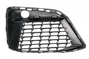 Grila bara fata stanga open, plastic, negru lucios, pachet M potrivit BMW 5 G30, G31, G38, F90 dupa 2020 - Img 2