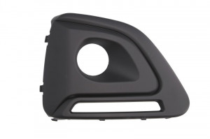 Grila bara fata stanga potrivit PEUGEOT 108 HATCHBACK dupa 2014 - cu locas lumini zi, plastic