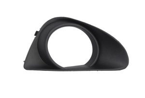 Grila bara fata Stanga potrivit TOYOTA YARIS, YARIS/HATCHBACK 2010-2020 2011-2014 - (cu orificii proiector ceata, negru)