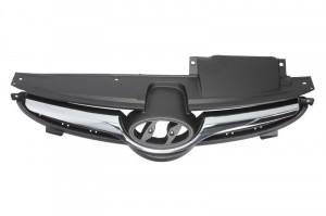 Grila fata potrivit HYUNDAI ELANTRA 2010-2013 - negru/crom