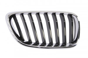Grila radiator Dreapta potrivit BMW 2 (F22, F87), 2 (F23) 1.5-3.0 2012-2021 - (crom/negru)