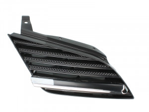 Grila radiator Dreapta potrivit NISSAN PRIMERA 1.6-2.2D dupa 2001 - (crom/negru)