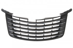 Grila radiator potrivit CHRYSLER PT CRUISER 1.6-2.4 2000-2010 pana in 2010 - (crom/grunduit)