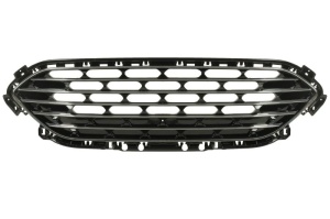 Grila radiator potrivit FORD KUGA III 2019-2023 - (cadru cromat; garnituri cromate; negru lucios)