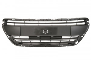 Grila radiator potrivit PEUGEOT 208 I, 208/HATCHBACK 1.0-1.6D 2012-2019 pana in 2015 - (negru, TÜV)