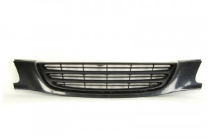 Grila radiator potrivit TOYOTA AVENSIS 1.6-2.0D 1997-2003 pana in 2000 - (negru/grunduit)