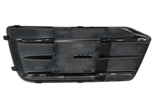 Grila ventilatie bara fata dreapta potrivit AUDI Q5 FY 2017-2020 - (cu dungi crom, plastic, negru/crom) - Img 2