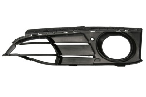 Grila ventilatie bara fata dreapta potrivit BMW 3 GRAN TURISMO F34 2013-2020 - (cu orificii lampa ceata, plastic, negru) - Img 2