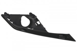Grila ventilatie bara fata stanga potrivit MAZDA CX-3 dupa 2019 - (cu orificii lampa ceata, negru) - Img 2