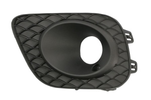 Grila ventilatie bara fata stanga potrivit MERCEDES GLB X247 dupa 2019 - (cu orificii lampa ceata, negru)