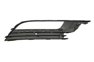 Grila ventilatie bara fata stanga potrivit VW CC 2011-2016 - (cu orificii lampa ceata, negru lucios, R-LINE) - Img 2