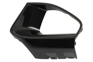 Grila ventilatie bara protectie fata dreapta potrivit BMW 3 G20, G21 2018-2022 - (plastic, negru lucios, LUXURY)