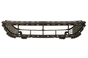 Grila ventilatie bara protectie fata potrivit MERCEDES GLB X247 dupa 2019 - (inferior, plastic, negru, AMG STYLING)
