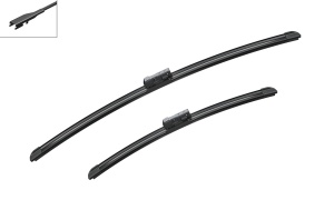 Lamela stergator fata cu spoiler (2buc) Aerotwin 600/425mm potrivit GEELY BOYUE PRO 09.19- - Img 3