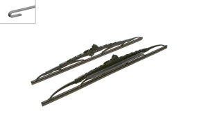 Lamela stergator fata (la cutie, 2 buc) cadru cu spoiler NR. 502S TWIN 500/450mm - Img 4