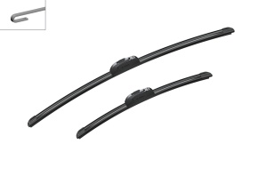 Lamela stergator Jointless fata (2buc) AR601S Aerotwin Retrofit 600/400mm potrivit MERCEDES X (470); CHEVROLET CAPTIVA; DODGE CALIBER; FORD RANGER; HONDA JAZZ II; HYUNDAI I20 I 08.96- - Img 4