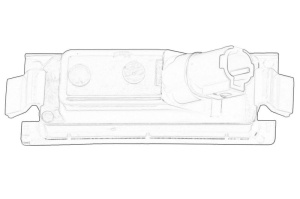 Lampa numar inmatriculare Dreapta potrivit HYUNDAI ACCENT IV, I30; KIA CEE'D dupa 2006 - Img 2