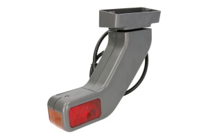 Lumina clarificare dreapta, rosu, R5W, brat lung, 12/24V potrivit IVECO EUROCARGO I-III 01.91-09.15 - Img 3