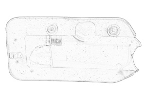 Lumina delimitare dreapta, alb 12/24V potrivit IVECO DAILY III 05.99-07.07 - Img 2