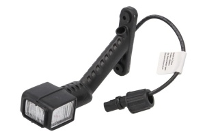 Lumina delimitare dreapta; SUPERPOINT IV, portocaliu/rosu/alb, LED, pe brațul lung, 12/24V - Img 3
