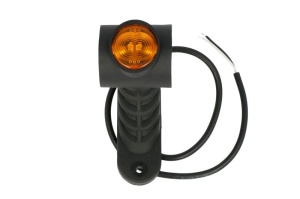Lumina delimitare stanga, portocaliu/rosu/alb, LED lungime cablu 500mm, pe brațul mediu-lung, 12/24V - Img 3