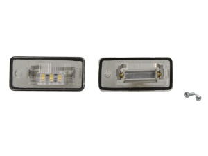 Lumina numar inmatriculare (LED, 2 buc.; set) potrivit AUDI A3 8P, A4 B6, A4 B7, A6 C6, A8 D3, Q7 4L 2000-2015