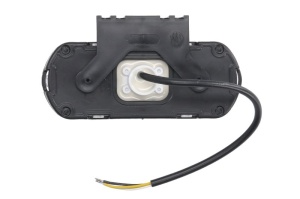 Lumini clarificare stanga/dreapta, forma: oval, portocaliu, LED, inaltime 53mm; latime 133,8mm; adancime 25mm, în relief, lungime cablu 240mm, cu cuier, 12/24V (cu functie de semnalizator lateral, IP6K9K) - Img 2