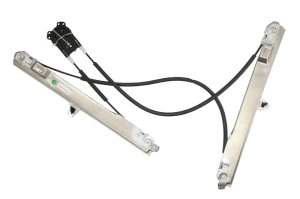 Macara geam fata dreapta (electric, fara motoras, numar usi: 2) potrivit RENAULT CLIO III, GRAND SCENIC II, MEGANE II, MODUS 09.02-12.12 - Img 2