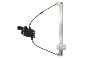 Macara geam fata stanga potrivit FIAT SEICENTO / 600 1997-2010 - (electric, cu motor) - Img 2