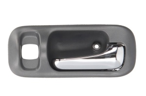 Maner usa Dreapta Spate potrivit HONDA CR-V I 1995-2002 - (interior, cu gaura pentru incuietoare; crom/gri)